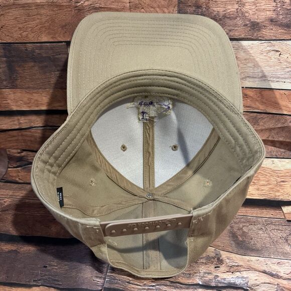 Tarleton State Alumni Hat Cap SnapBack Adjustable Tan University Texan Rider - Picture 5 of 8